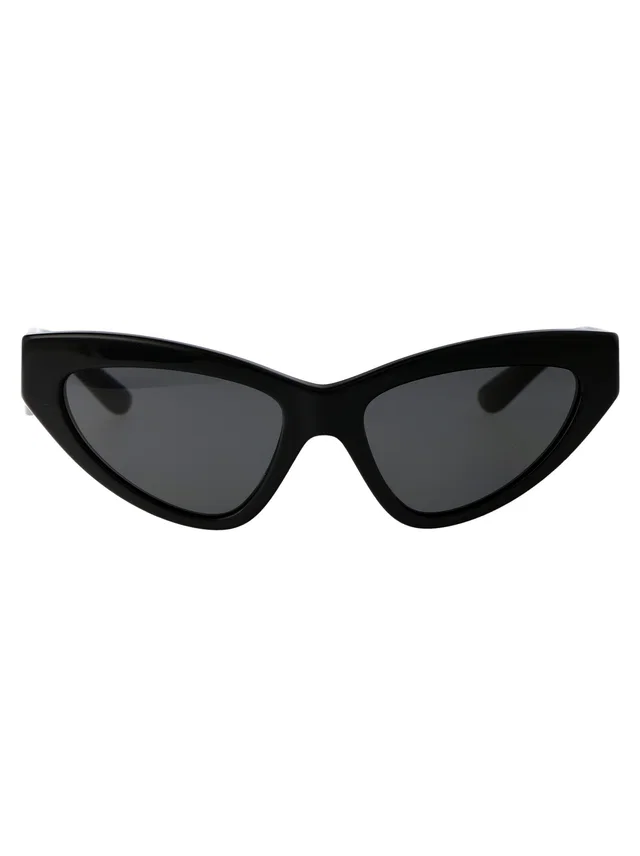 Dolce & Gabbana 0dg4439 Cat-Eye Acetate Sunglasses — Black in Black from HEWI
