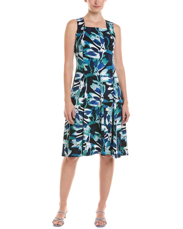 NIC+ZOE Petite Giverny Knit Blanche Dress, image 1 of 1 from Gilt