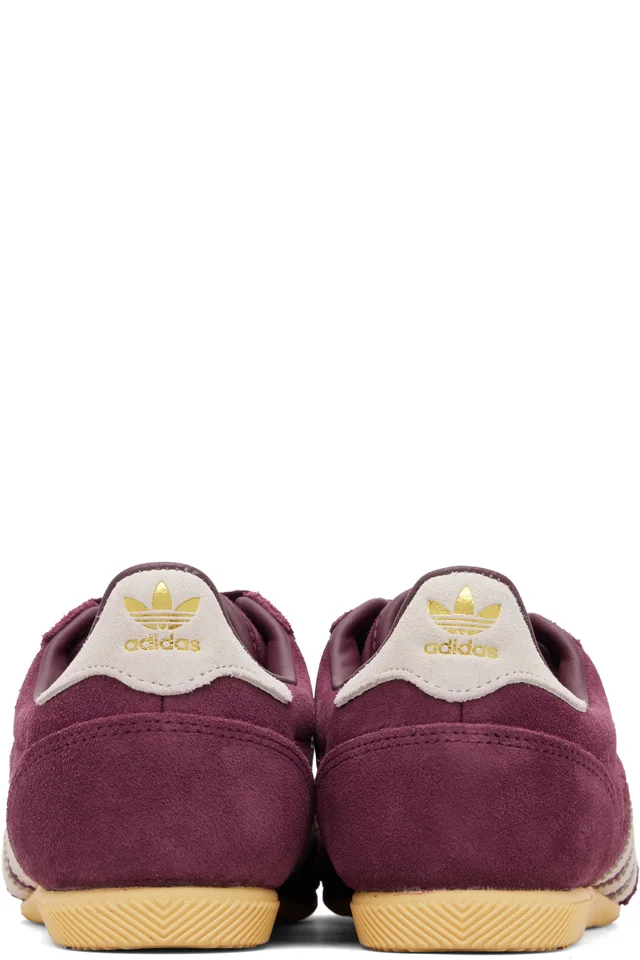 adidas Originals Burgundy Japan Sneakers, photo 2 of 2 from SSENSE