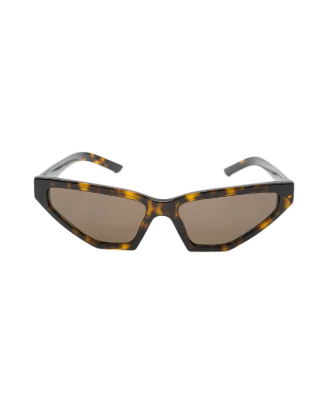 Prada Cateye Brown Sunglasses in Brown Leather from Luxury Promise