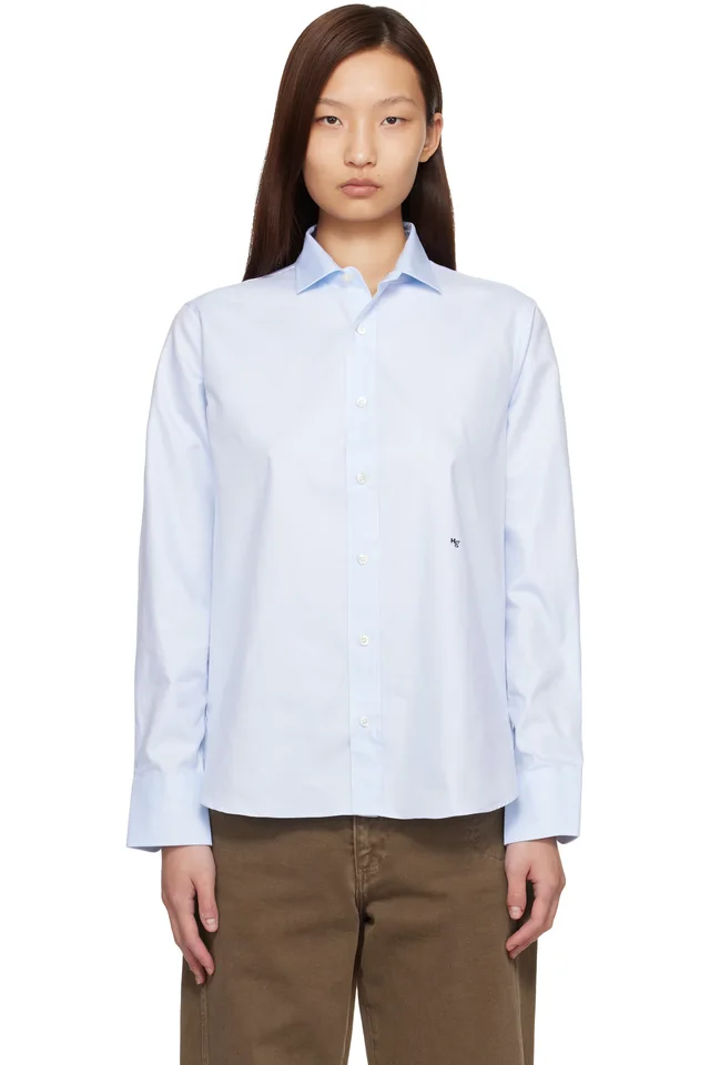 HommeGirls Blue Classic Shirt from SSENSE, photo 1 of 1