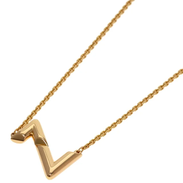 Louis Vuitton Up Side Down Necklace 18k Pink Gold in Pink from The Reluxe