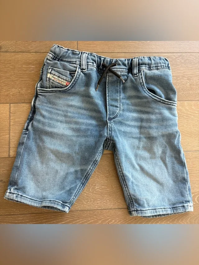 Diesel Light Blue Denim Kids Shorts in blue Denim from Poshmark