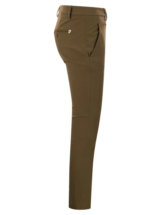 Dondup Perfect Slim Fit Stretch Trousers, photo 3 of 4 from Balardi
