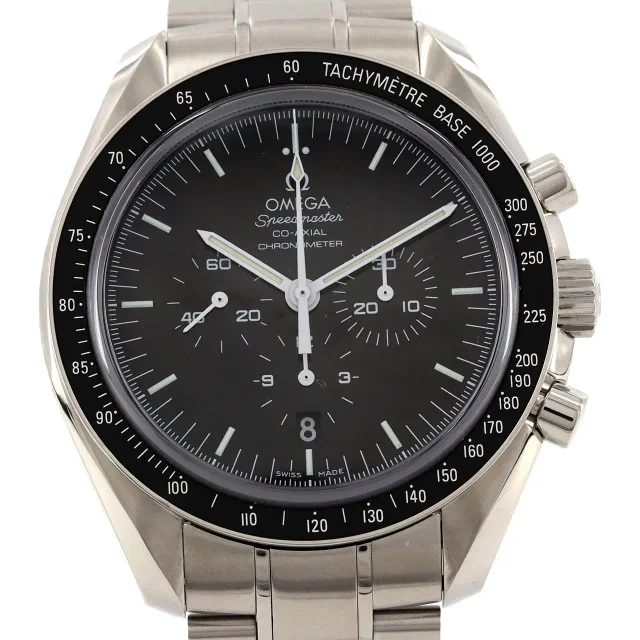 Omega Speedmaster Moonwatch Co-Axial Stainless Steel Watch Metal Automatic 311.30.44.50.01.001 in black from Grailed
