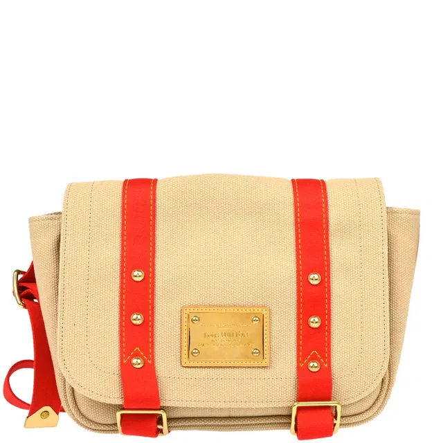 Louis Vuitton 2005 Antigua Buzas PM Shoulder Bag M40041 in Canvas from AMORE Vintage Tokyo