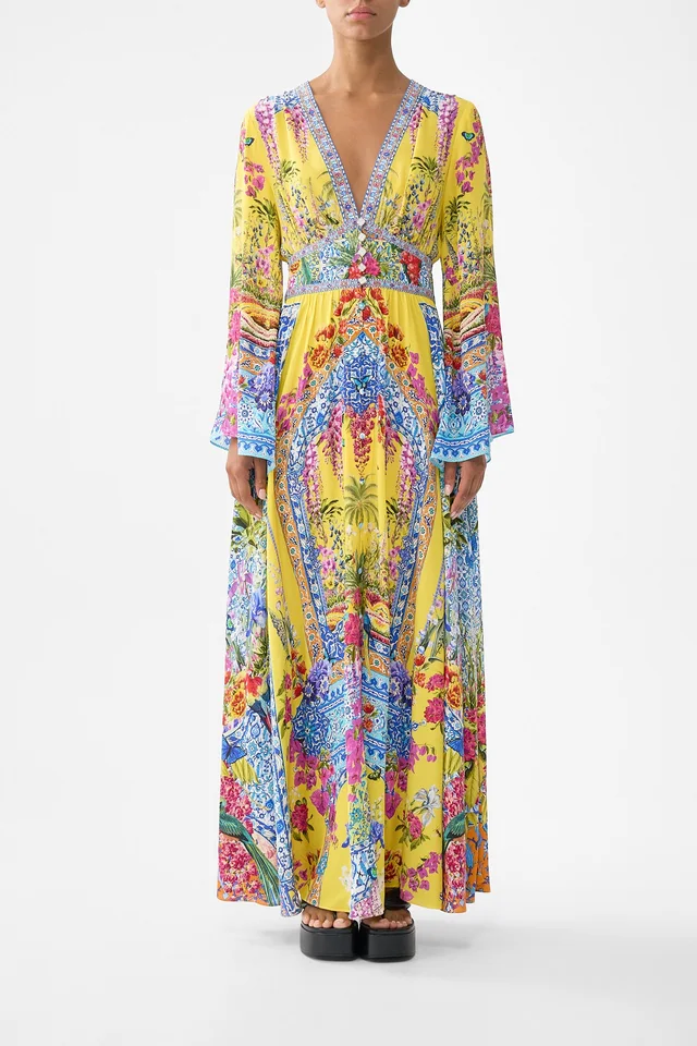 Camilla eBoutique KIMONO SLEEVE DRESS WITH SHIRRING DETAIL SULTANAHMET SUMMER from CAMILLA, photo 1 of 1