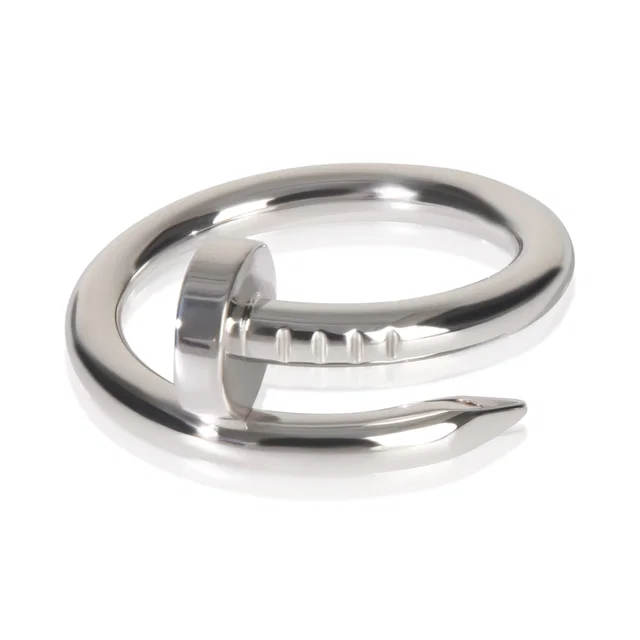 Cartier White Gold Juste Un Clou Ring 18k in White from HEWI