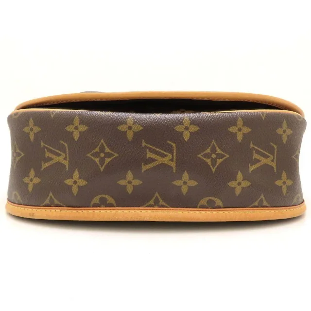 Louis Vuitton Menilmontant Monogram Shoulder Bag in Brown Canvas from LuxUness, photo 3 of 9