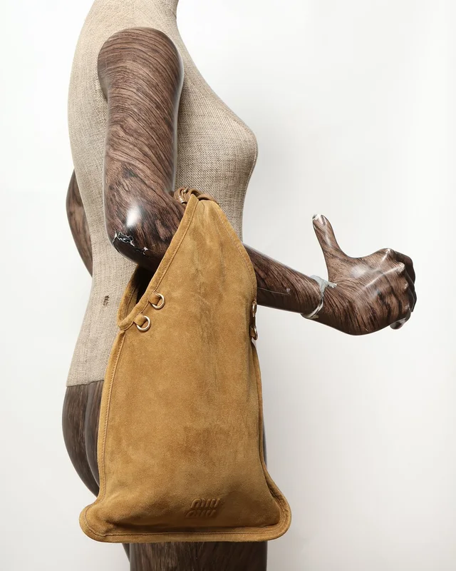 Miu Miu Suede Tassel Hobo Bag in Suede from A Retro Tale, photo 7 of 7