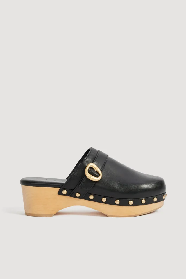 AJE Macy Low Heel Clog in Black from Aje, photo 1 of 1