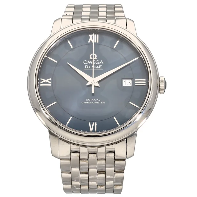 Omega De Ville Prestige 424.10.40.20.03.001 39.5mm Stainless Steel Watch from H&T