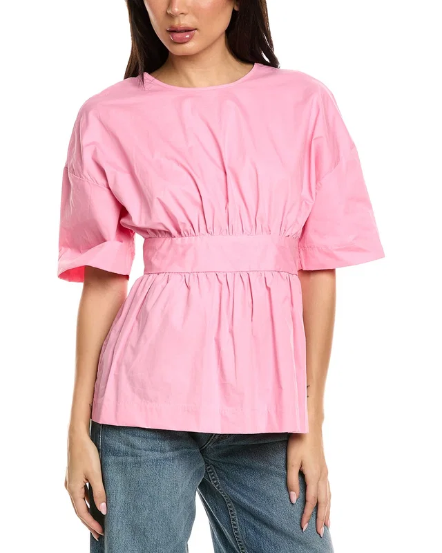 ESTELLINA Solid Blouse, image 1 of 1 from Gilt