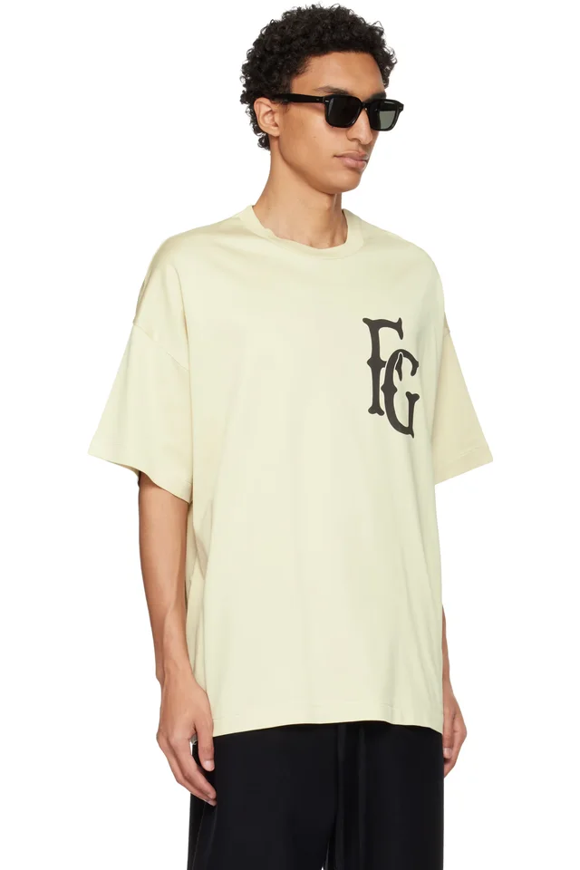 Fear of God Off-White Cotton Rayon '26' S/S T-shirt, photo 2 of 4 from SSENSE