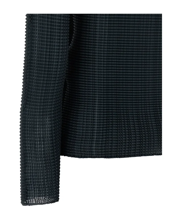Issey Miyake Wooly Pleats 68 High Neck Top, photo 4 of 4 from SENSER