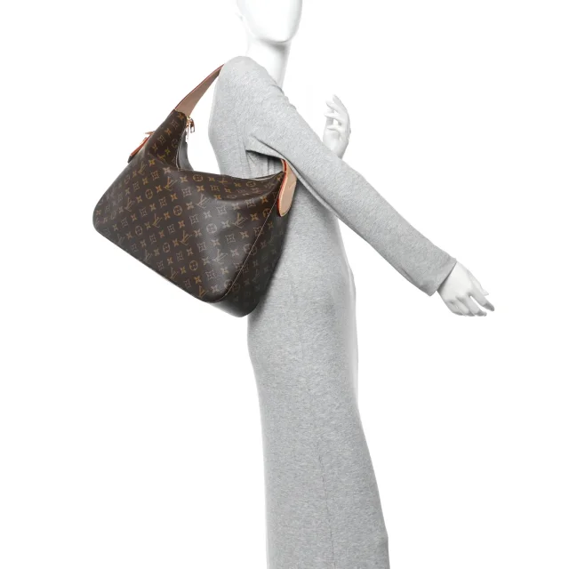 Louis Vuitton Monogram Slouchy MM in Coated canvas from FASHIONPHILE, photo 2 of 10