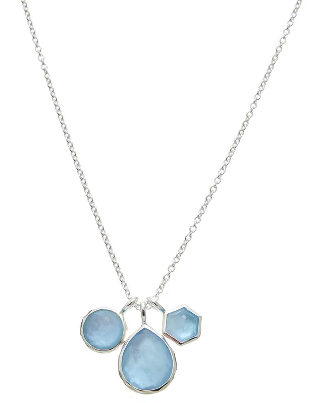 IPPOLITA Wonderland Silver Gemstone Necklace, image 1 of 1 from Gilt