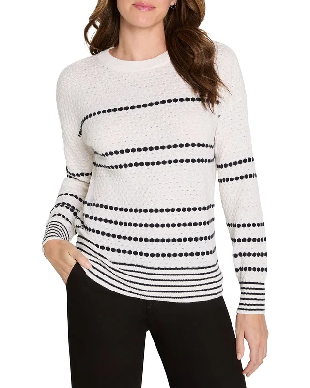 NIC+ZOE Circle Around Cashmere-Blend Sweater, image 1 of 1 from Gilt