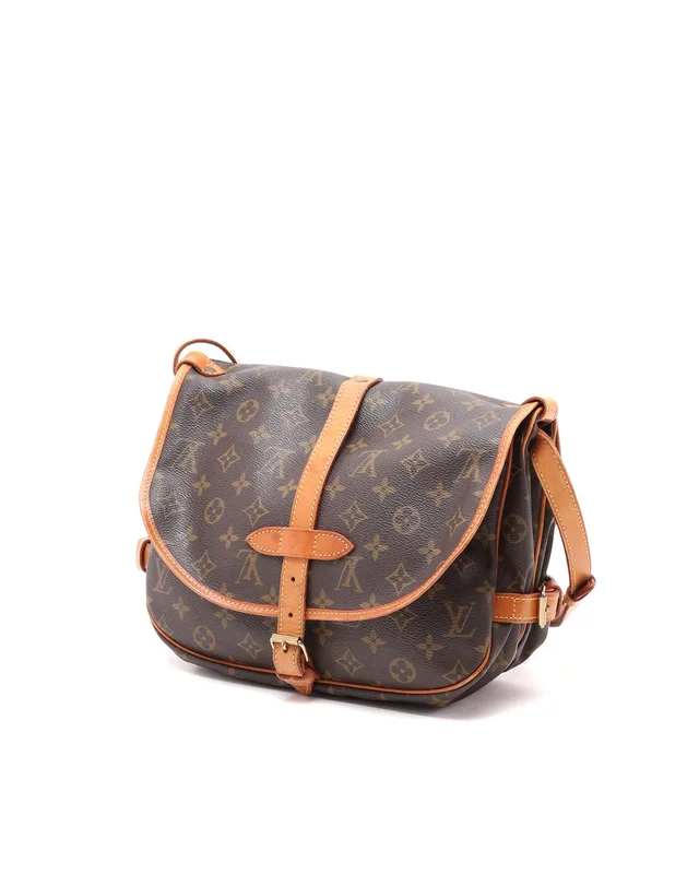 Louis Vuitton Monogram Saumur 30 Bag in Coated canvas from A Retro Tale, photo 5 of 11