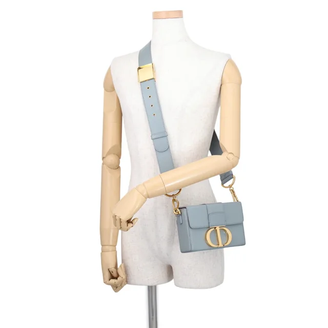 Dior 30Montaigne Shoulder Bag GrayM9204UMOS Leather in Leather from GALLERY RARE, photo 5 of 18