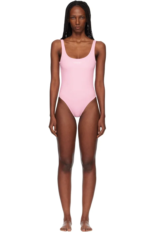Pink One-Piece Swimsuit, image 1 of 1 from SSENSE