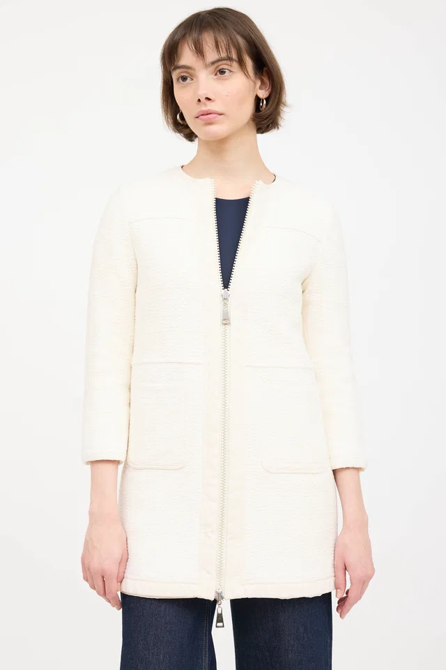 Moncler Freesia Reversible Down Coat from VSP Consignment