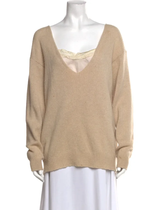 Miu Miu 2013 Cashmere Sweater in Cashmere from The RealReal