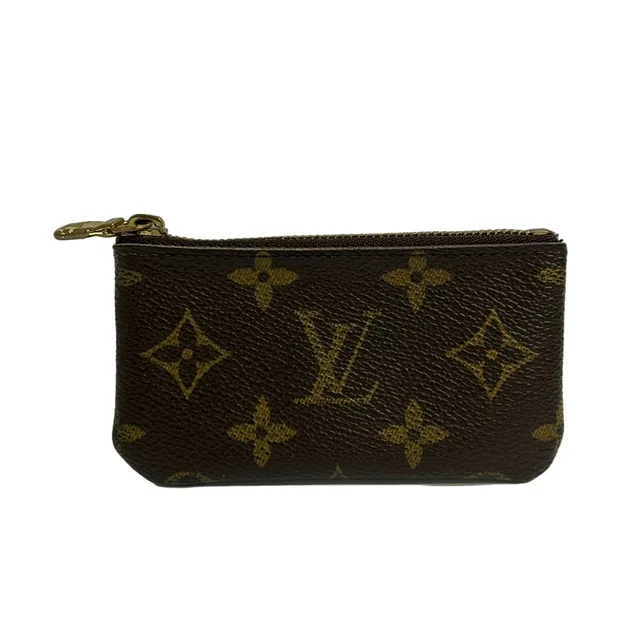 Louis Vuitton Coin Purse Monogram Pochette Cles in Coated canvas from The Reluxe