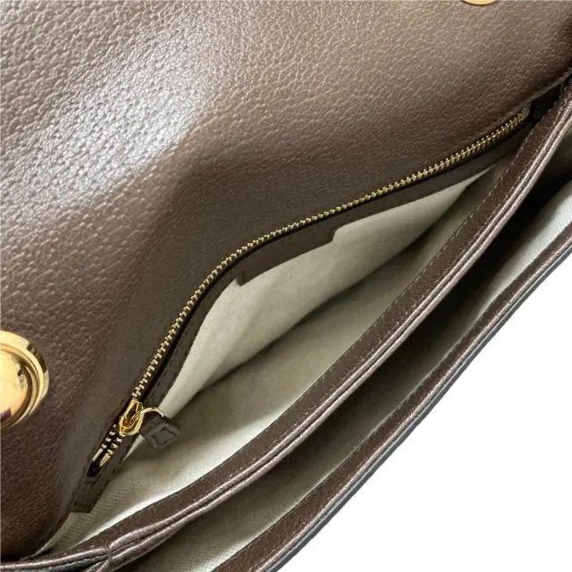 Gucci Blondie GG Supreme Shoulder Bag in Beige Canvas from LuxUness, photo 10 of 17