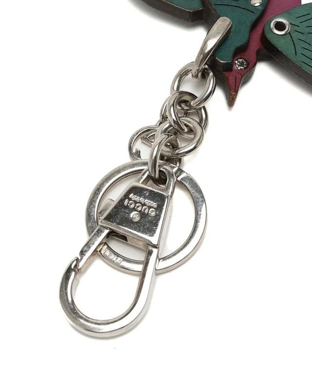 Gucci Bird Keyring in Leather from A Retro Tale, photo 3 of 3