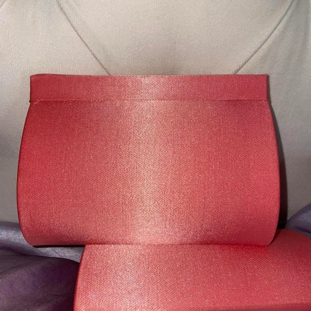 Bvlgari Women's Clutch bags - Orange/Gold in orange|gold from Depop, photo 2 of 4