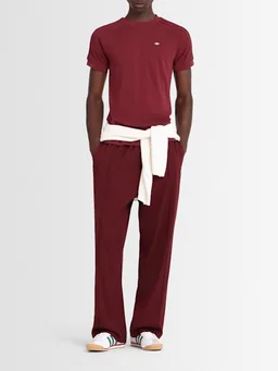adidas Originals Crew neck short sleeve t-shirt in 40% Cotton, 40% Polyester, 20% Wool, photo 2 of 5 from LUISAVIAROMA
