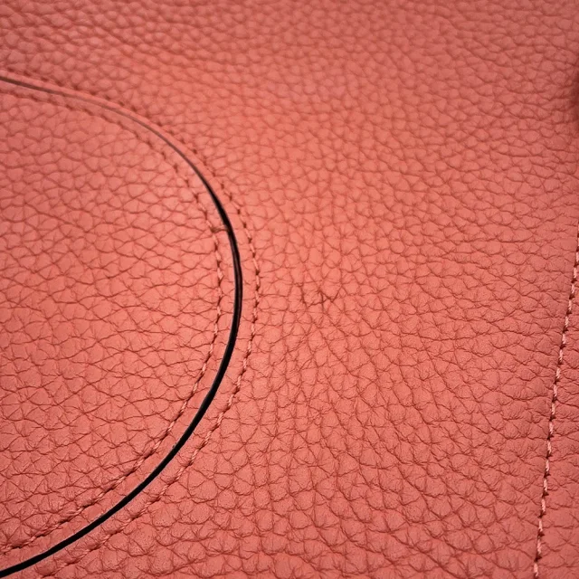 Delvaux Pantoy Handbag salmon pink Leather in Pink Leather from GALLERY RARE, photo 6 of 13