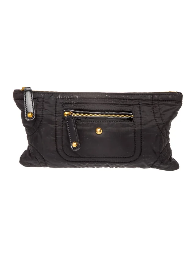 Tod's Nylon Evening Bag in black Nylon from The RealReal