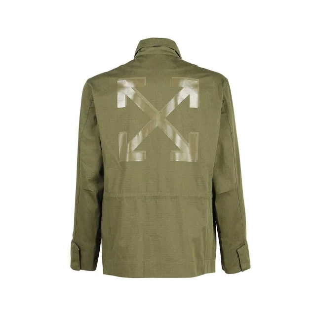Off White Arrow Field Cotton Jacket, photo 6 of 6 from Balardi