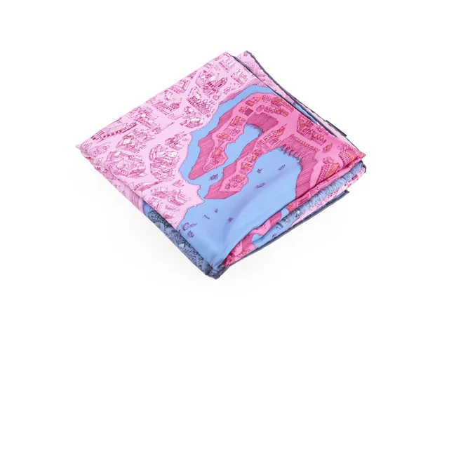 Hermès La Cité Cavalière Silk Scarf 90 in Silk from The Purse Affair