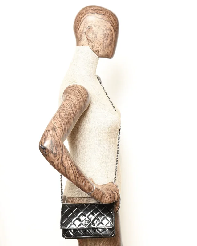 Chanel Patent Wallet On Chain Bag in Patent leather from A Retro Tale, photo 11 of 11