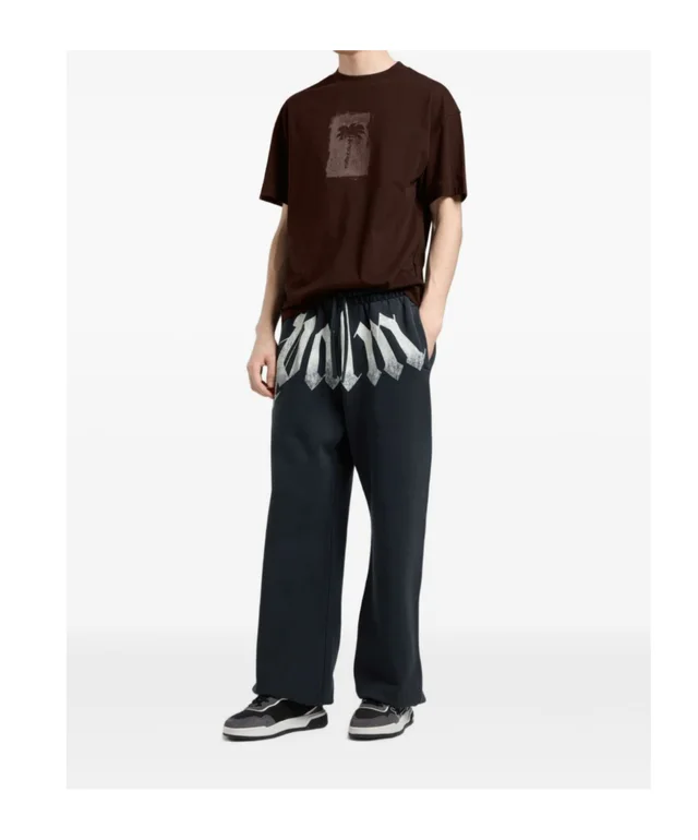 Palm Angels Brushed Palm Tree T-Shirt, photo 4 of 4 from SENSER