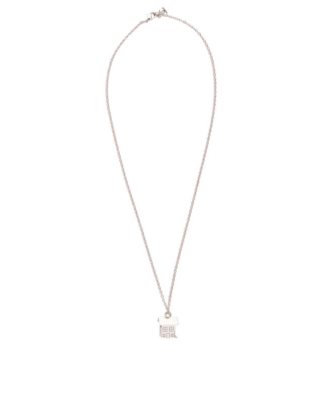 Chanel S/ 2026 House Necklace in Silver Brass from Designer Exchange