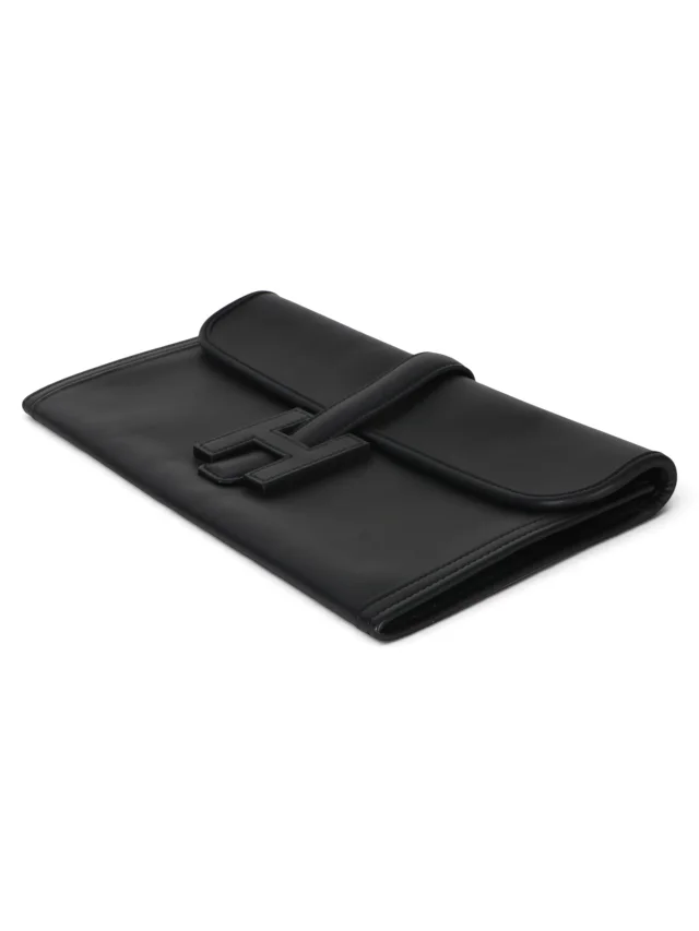 Hermès Black Evercolor Jige Elan 29 in Black Leather from Season 2 Consign, photo 6 of 7