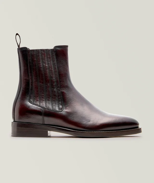 Leather Chelsea Boots in Brown, image 1 of 1 from Harry Rosen
