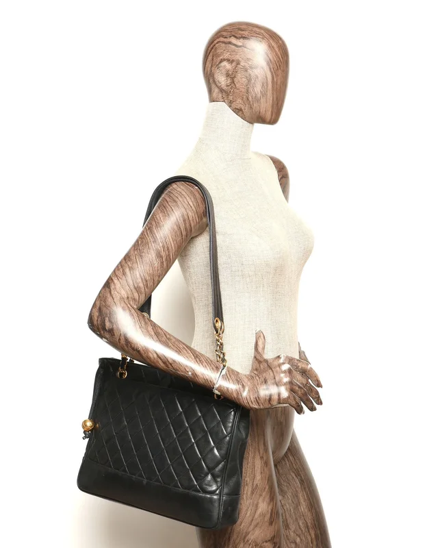 Chanel Quilted Tote Bag in Lambskin from A Retro Tale, photo 9 of 9