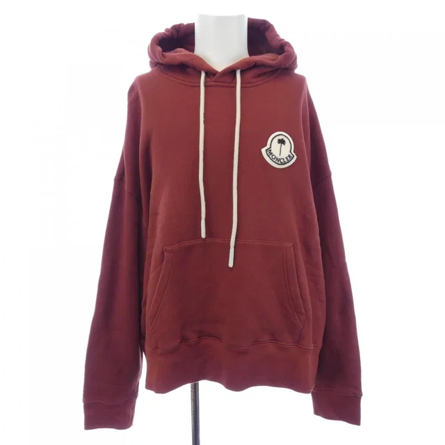Moncler Genius Hoodie Red in Red from The Reluxe