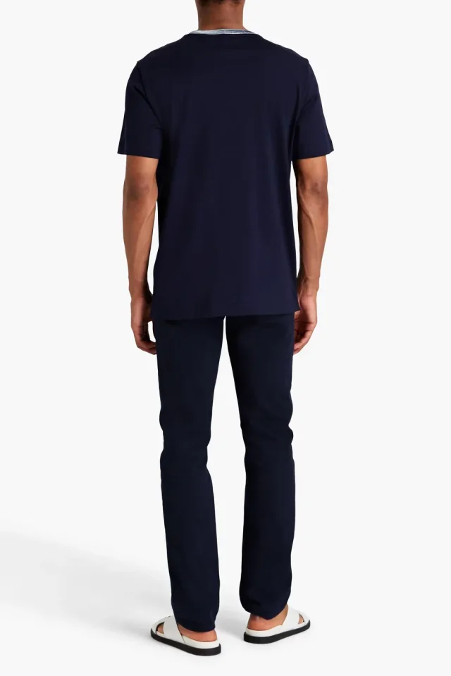 Missoni Cotton-Jersey Crew Neck T-Shirt, photo 9 of 11 from THE OUTNET