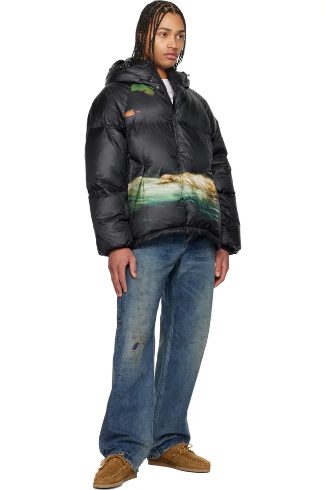 UNDERCOVER SSENSE Exclusive Black UC2E9204 Down Jacket, photo 4 of 4 from SSENSE