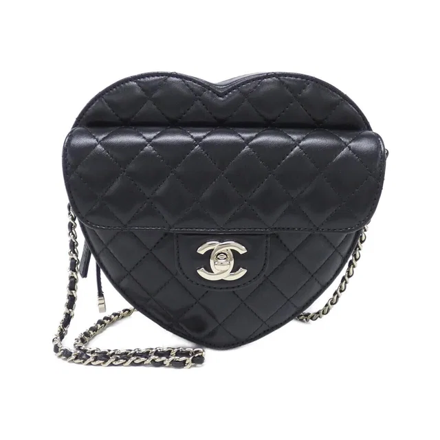 Chanel Shoulder Bag Black in Black from The Reluxe