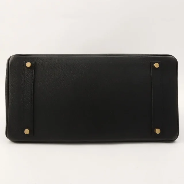 Hermès 1996 Birkin 35 Black in Black from VINTAGE QOO TOKYO, photo 12 of 13