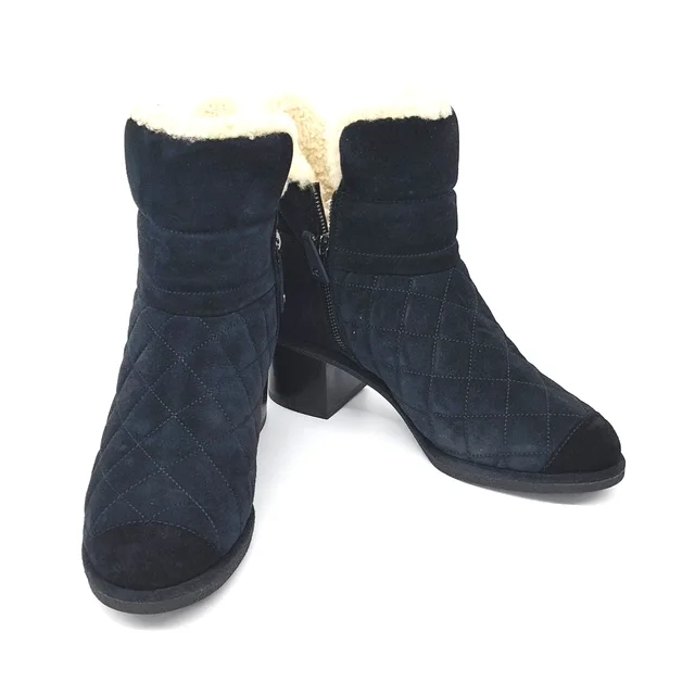 Chanel suede ankle boots from GUGUS