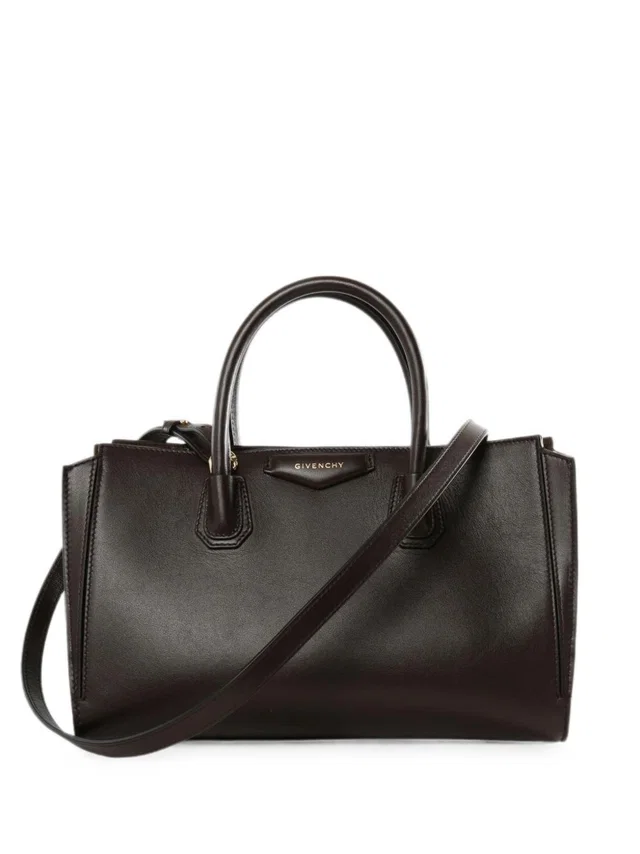 Givenchy Antigona Top Handle Bag — Brown Leather in Brown Leather from HEWI