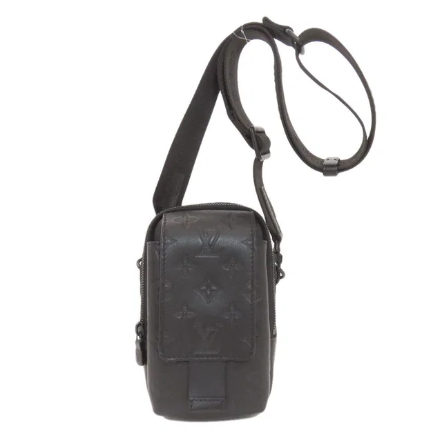 Louis Vuitton Double Phone Pouch Shoulder Bag Monogram Shadow from The Reluxe